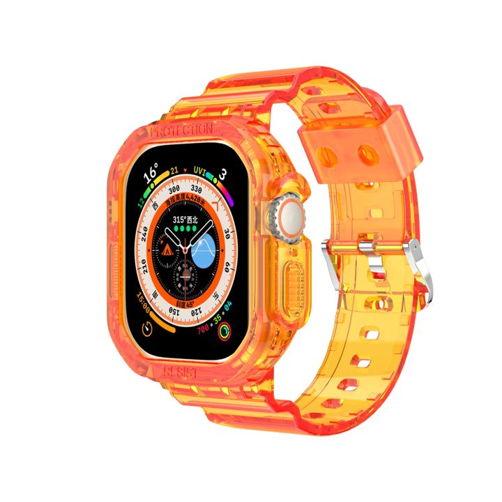 przezroczyste-etui-i-pasek-zintegrowany-pasek-na-r-k-do-zegarka-apple-ultra-49mm