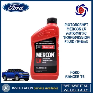 2 Pack Genuine Ford Fluid XT-10-QLVC MERCON-LV Automatic Transmission Fluid  1 Qt
