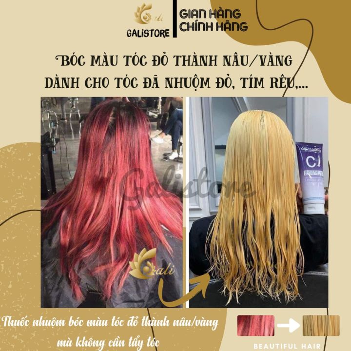 Tự tin khoe đôi tóc sắc bén và thu hút với thuốc nhuộm tóc bóc đỏ. Điều đặc biệt của từng đường nét sẽ được tôn lên và góp phần nâng tầm phong cách của bạn. Xem hình ảnh để lấy nguồn cảm hứng cho mái tóc mới mẻ nhé!