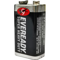 MAXTOY ถ่าน 9V EVEREADY ถ่านคาร์บอนซิงค์ CARBON ZINC 9V 1ก้อน BKL025