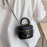 ∏◈◊ bag lady the summer of 2022 new tide ling chain senior sense western style package inclined shoulder hot