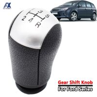 Newprodectscoming 5 Speed Gear Shift Knob Stick Shifter Lever Pen Black For Ford Focus Mondeo MK3 S MAX C MAX Mustang Galaxy Fiesta MK6 Transit