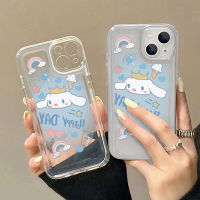 ??การ์ตูน Happy Dog เคสใส่โทรศัพท์น่ารัก For Xiaomi Mi 10T 11 11T 12 Pro Lite 10Prime+ POCO M3 X4 X3 NFC Redmi 9 9A 10C Note 8 9 9S 8T 10 11 Pro Case ซิลิโคนอ่อนนุ่มขอบปกโทรศัพท์ปลอก