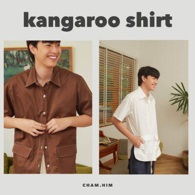 "CHAM.HIM" angaroo shirt