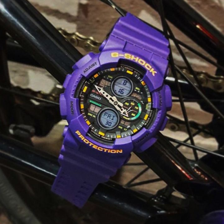 สินค้าขายดี-คาสิโอ-นาฬิกาข้อมือผู้ชาย-g-shock-รุ่น-ga-140-6a-นาฬิกากีฬา-นาฬิกา-นาฬิกาข้อมือ-รับประกัน1ปี