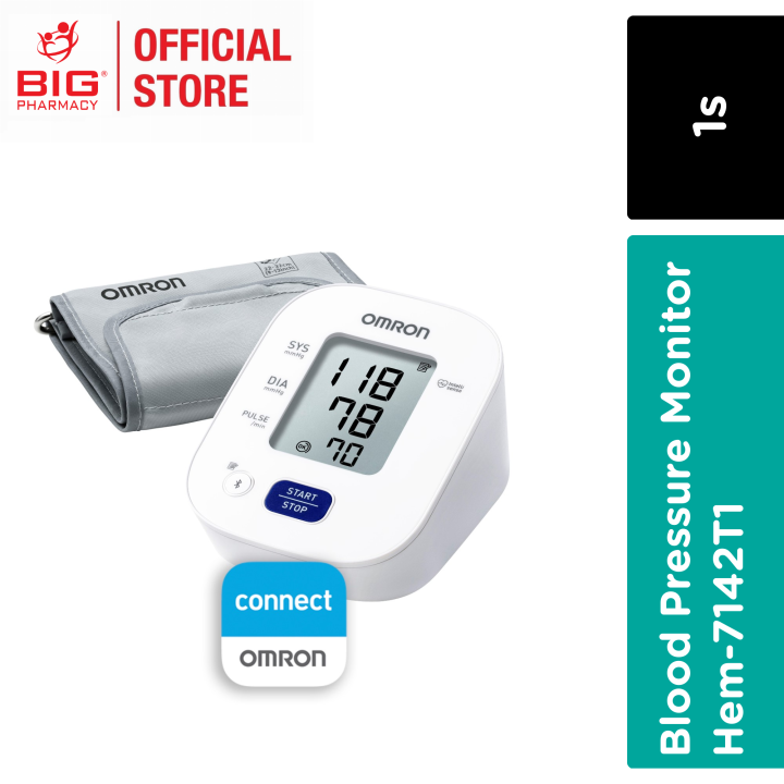 Omron Blood Pressure Monitor Hem7142T1 Lazada