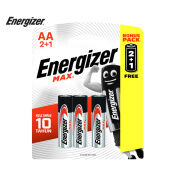 Pin Energizer Max AA E91 BP2+1 - 100628295