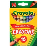 Bộ 16 sáp màu Crayola CRAYON 16 COLORS