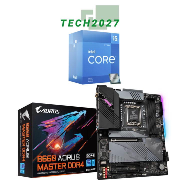 Intel Core i5-12400F 2.5 GHz 6-Core LGA 1700 Processor with GIGABYTE ...