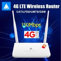 4G LTE Router เร้าเตอร์ ใส่ซิมปล่อย Wi-Fi,300Mbps N 2.4GHz, support up to 32 users+- sharing