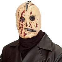 Halloween Zombie Scary Maniac Face s Latex Scary Zipper Scar Free Shipping