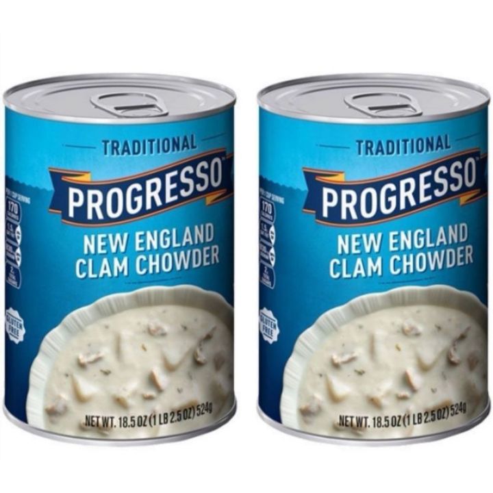 Progresso New England Clam Chowder 524g(2cans) | Lazada PH