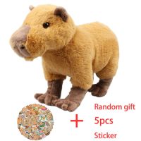 18-33Cm Simulation Capybara Plush Toy Kawaii Capybara Stuffed Doll Soft Capybara Animal Doll For Children Girl Birthday Gift Toy