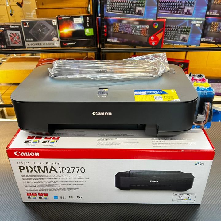 ปริ้นท์เตอร์ราคาถูก-canon-ip2770-tank-พร้อมรับประกัน-1-ปี