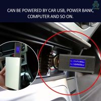 [*New!]U Disk Type GPS L1 L2 Signal Jammer USB Interface Car Shielding Device with LED Display and Metal Storage