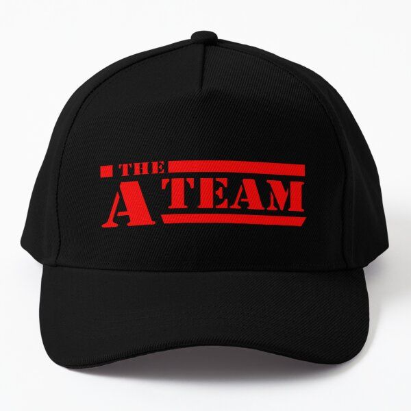 the-a-team-baseball-cap-hat-hip-hop-czapka-mens-bonnet-women-printed-boys-sport-spring-snapback-outdoor-black-solid-color