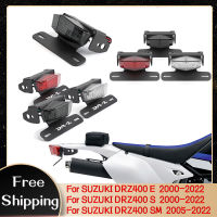 รถจักรยานยนต์ป้ายทะเบียนผู้ถือไฟ LED สำหรับ SUZUKI DRZ400SM DRZ400E DRZ400S หาง Tidy รถจักรยานยนต์ Fender Eliminator อุปกรณ์เสริม