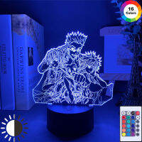 Hunter X Hunter Killua LED Light for Kids Bedroom Decor Hxh Group LED Night Light Anime Gift Acrylic Neon 3D Lamp Anime