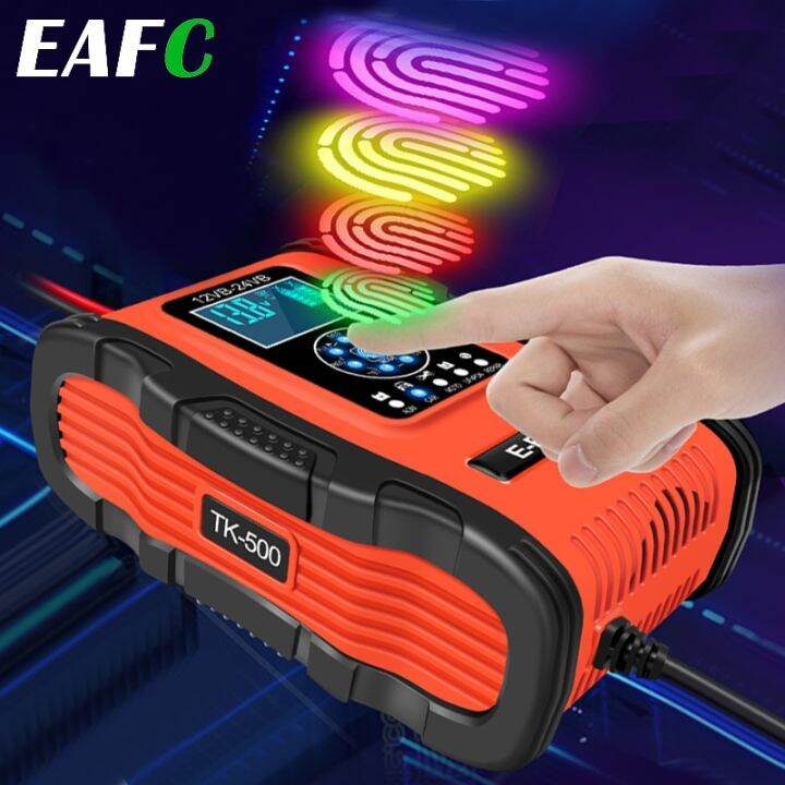 Quick Charge Car Battery Charger 12V/24V Multiple protection Fully