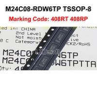 10ชิ้น M24C08-RDW6TP TSSOP-8 408RT 408RP 40BRP 8Kbit อนุกรม I2C รถบัส EEPROM