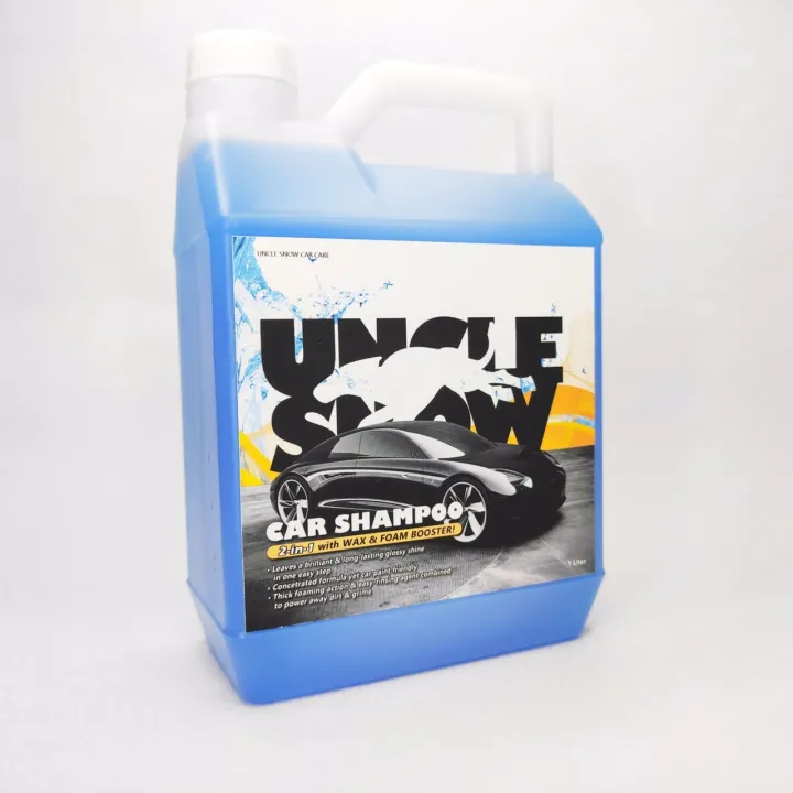 Uncle Snow 2in1 Premium Car Shampoo w/ Wax and Foam Booster (1