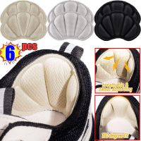 3Pairs Sponge Soft Heel Insoles Patch Women Anti-wear Feet Care Protector Shoe Pads Sticker Sports Adhesive Pain Relief Cushions Shoes Accessories