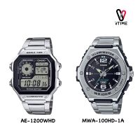 CASIO นาฬิกาข้อมือผู้ชาย รุ่น AE-1200WHD-1A//MWA-100HD-1A