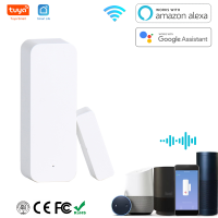 WiFi Door Sensor Window Contact Open Close Tuya APP Remote Control Compatible With Alexa Google Assistant