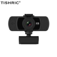 TISHRIC PC-C6 Full HD Webcam 1080P Cover USB Web Cam With Micphone 4 Million Pixels 360°Rotary Joint USB Web Camera For Computer