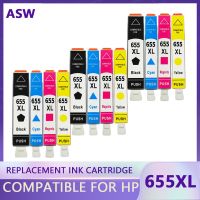 ASW Ink Cartridge HP655 For HP 655 XL With Chip For HP Deskjet 3525 5525 4615 4625 4525 6520 6525 6625 Printer