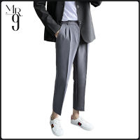 MR9 K63 Casual straight pants men Harajuku style กางเกงสแล็คชาย กางเกงทำงานผู้ชาย กางเกงผู้ชาย กางเกงทำงาน กางเกงผู้ชายขายาว กางเกงขายาวชาย