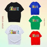 เสื้อยืดสกรีนลาย SummerS-5XL