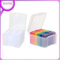 WAYNE กล่องกล่องคอนเทนเนอร์จัดระเบียบกล่องใส่ขอเกี่ยวตกปลาอเนกประสงค์ที่เก็บภาพ