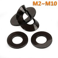 Soft PVC Gasket M2M2.5 M3M4 M5M6M8M10 PVC Washers Ring Insulating Elasticity Black Ultra Thin Flat Soft Washers for Screws Bolts Nails Screws  Fastene