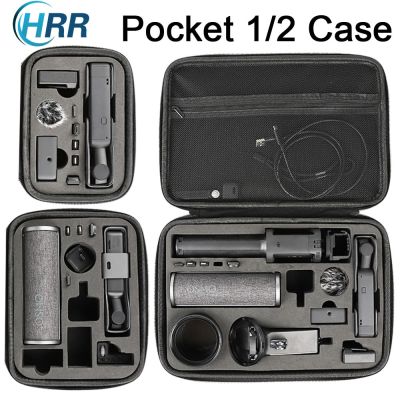 HRR OSMO Pocket 2 Case, Multifunctional Portable Travel Bag for DJI Pocket 2 Creator Combo Accessories