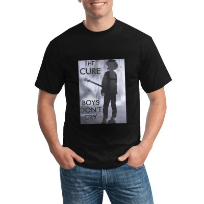 MenS Fashion Clothing Novelty Tshirt The Cure Boys DonT Cry Man Playing Guitar Alone Various Colors Available