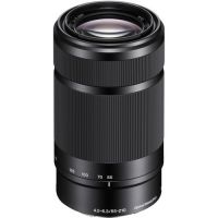 Sony E 55-210mm f/4.5-6.3 OSS Lens (SEL55210) (Black)