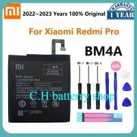 Xiao Mi 100% Original โทรศัพท์แบตเตอรี่4050MAh BM4A แบตเตอรี่โทรศัพท์สำหรับ Xiaomi Hongmi Redmi Pro RedmiPro โทรศัพท์ทดแทน Batteria