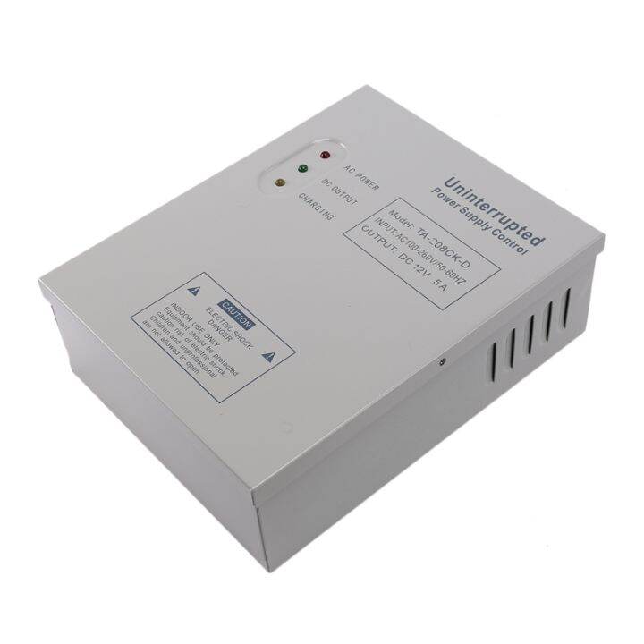 208CKD AC 110240V DC 12V/5A Door Access Control System Switching