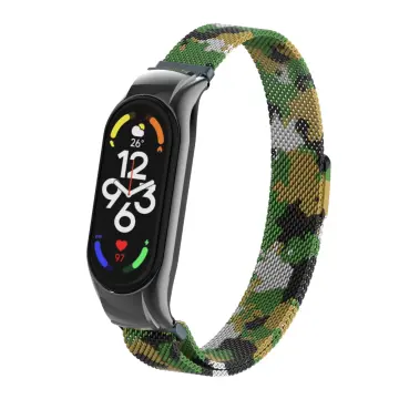 Cheap Magnetic Mi Band 8 6 5 4 3 Strap for Xiaomi Mi Band 3 4 5 6 7 8  Stainless Steel Bracelet Xiomi MiBand 8 Correa Wrist Band Watchband  Replacement Strap
