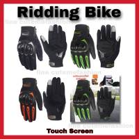 ถุงมือใส่ขับรถมอเตอร์ไบค์  Ridding Tribe  ถุงมือขับรถ ถุงมือผู้ชาย ถุงมือกีฬา motorbike glove, bike glove,fashion glove  ถุงมือ ถุงมือรถมอเตอร์ไบค์