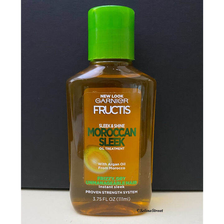 Garnier Fructis Sleek & Shine Moroccan Sleek Oil Treatment Lazada PH