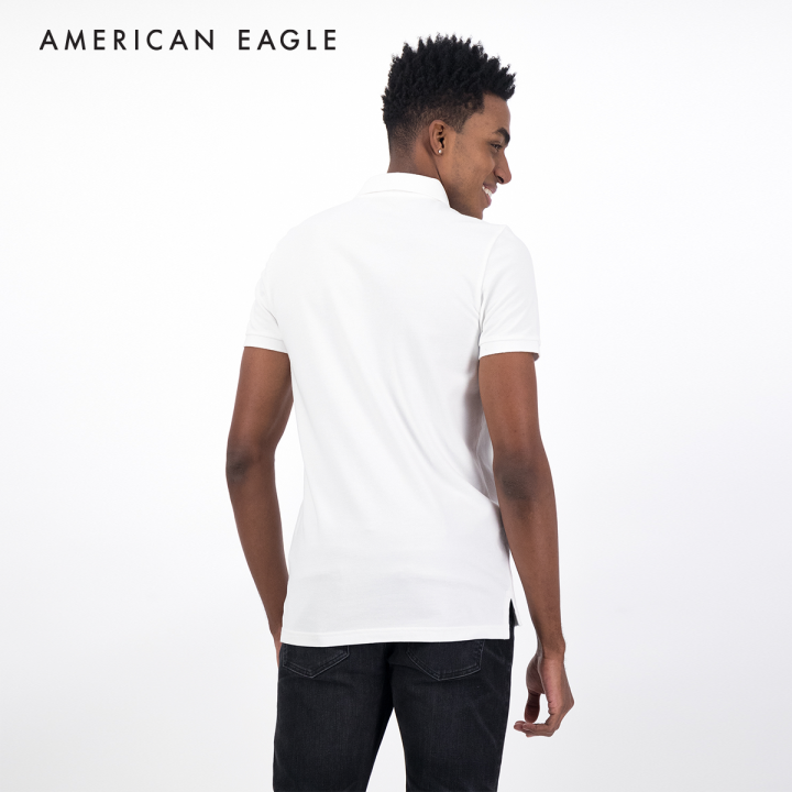 american-eagle-slim-flex-polo-shirt-เสื้อโปโล-ผู้ชาย-ทรงสลิม-nmpo-018-9146-100