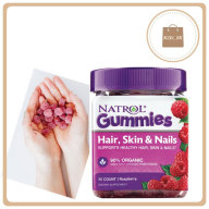 Kẹo dẻo Natrol Gummies Hair, Skin & Nails 90 viên thumbnail