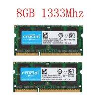 Crucial 16GB 2X8GB DDR3 1333MHz PC3-10600S SODIMM โน้ตบุ๊คหน่วยความจำแล็ปท็อป SDRAM