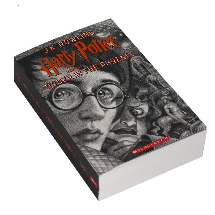 harry-potter-and-the-phoenix-englishฉบับครบรอบ20ปีฉบับอเมริกันharry-potter-and-the-order-of-the-phoenix-jk-rowling-bryan-seznick-sketch-cover-edition