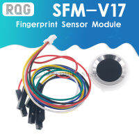 SFM-V1.7 Semikonduktor Bersepadu Sentuh Kapasitif Pengambilalihan Cap Jari Sensor Modul UART Komunikasi