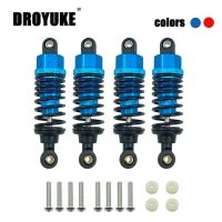 Droyuke 4Pcs Aluminum Alloy Shock Absorbers Damper Set for Tamiya TT-01 TT01 TT-02 TT02 1/10 RC Car Upgrade Parts USB Hubs