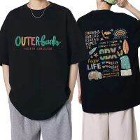 Pogue Life Paradise On Outer Banks Obx T-Shirt Men Harajuku Fashion T Shirts Cotton Casual Oversized Tees Streetwear S-4XL-5XL-6XL