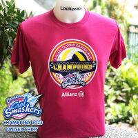 2023 NewCreamline Cool Smasher PVL CHAMPIONS 2023เสื้อยืด